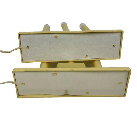 Christmas Holiday Electric Candelabra Vintage Mid-Century Retro Candle Lamps - Picture 3 of 6